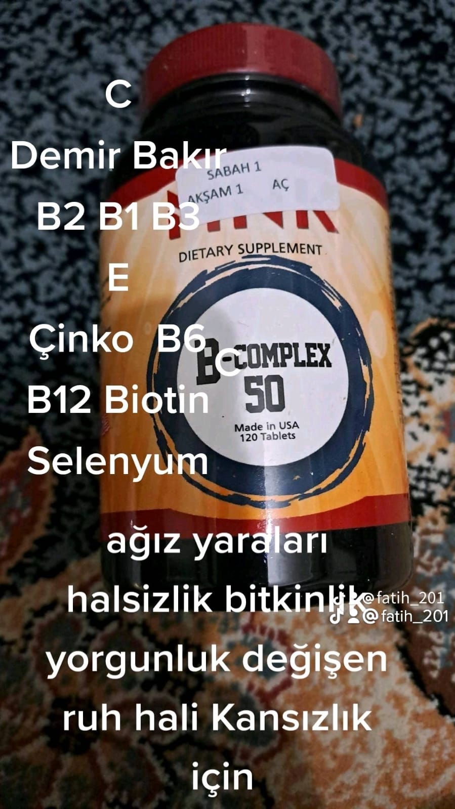 B COMPLEX 50