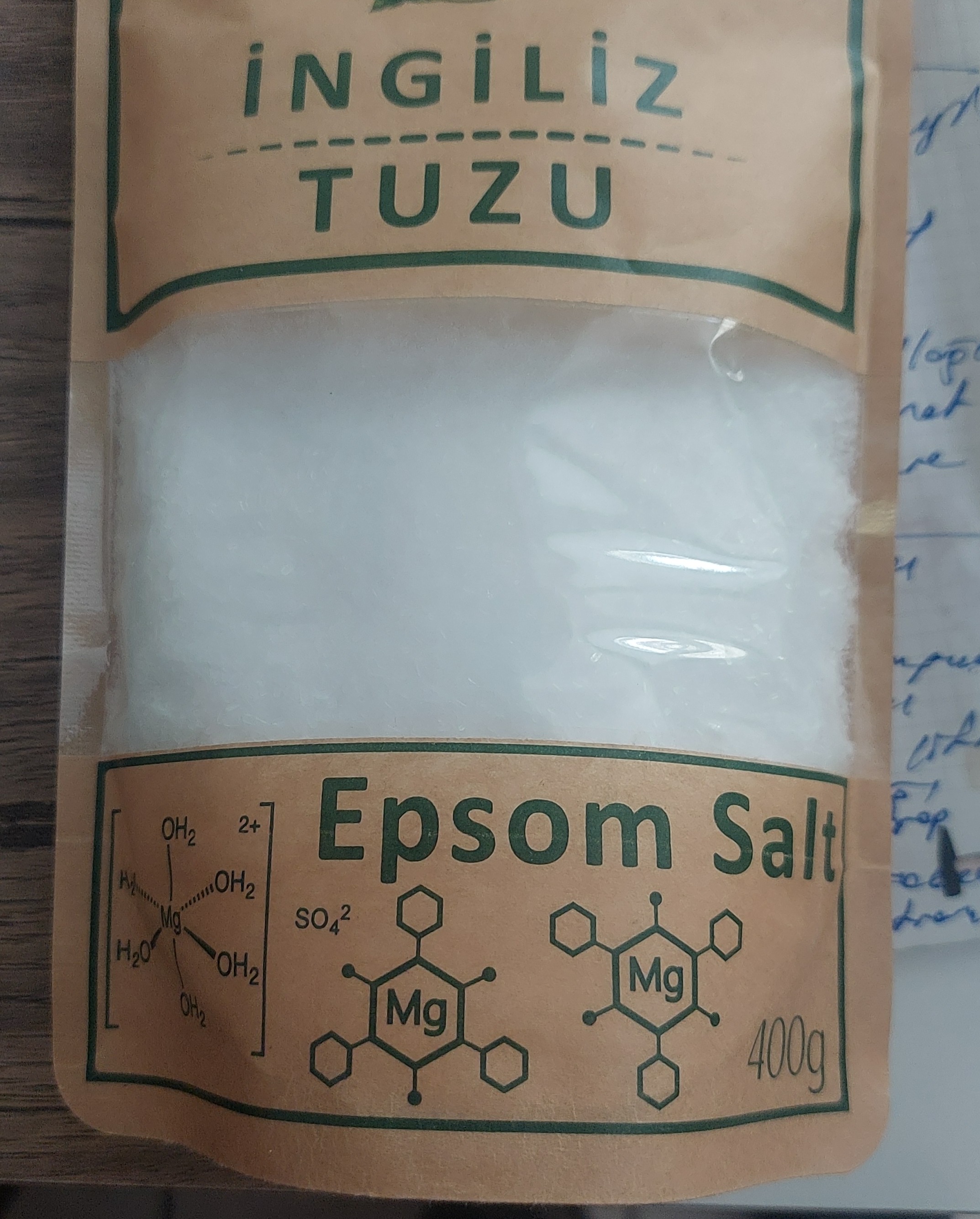 MAGNEZYUMSÜLFAT İNGİLİZ TUZU