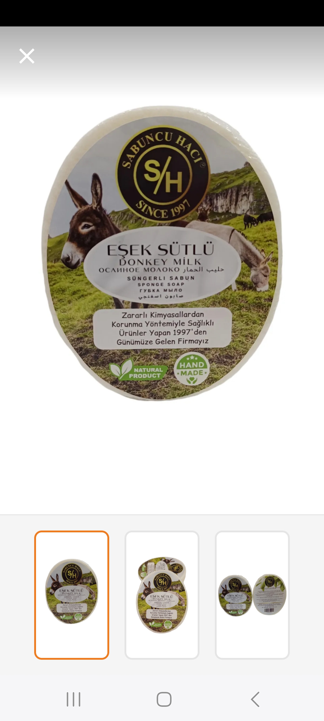 EŞEK SÜTLÜ SABUN