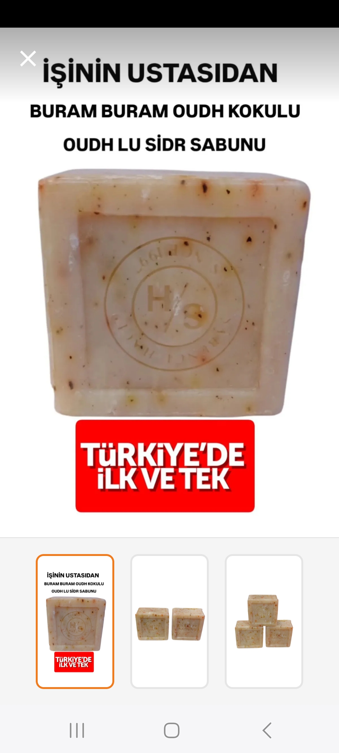 OUDH LU SİDR SABUNU