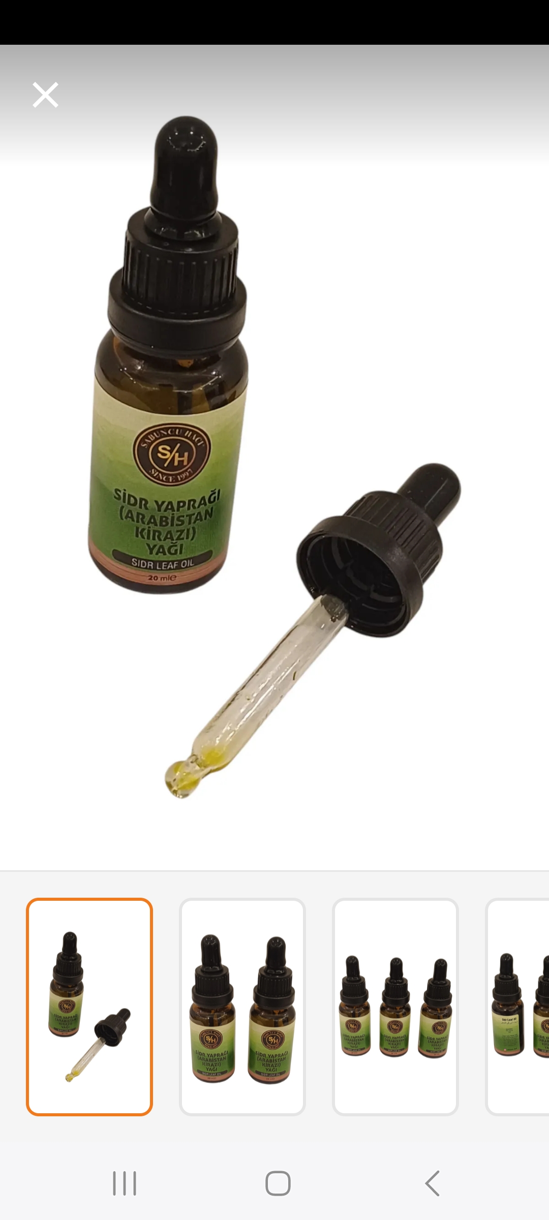 SİDR YAPRAĞI YAĞI MANEVİ TERAPİ 50 ML