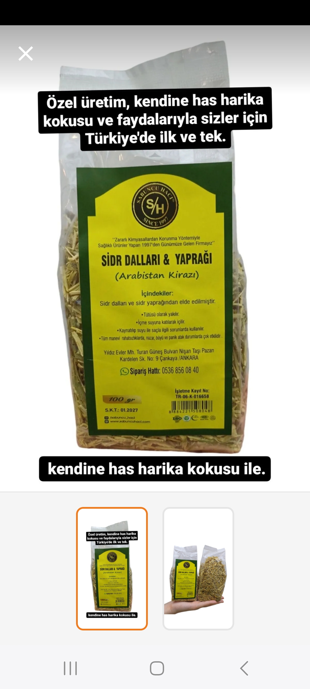 SİDR DALLARI YAPRAĞI ÇAYI MANEVİ TERAPİ