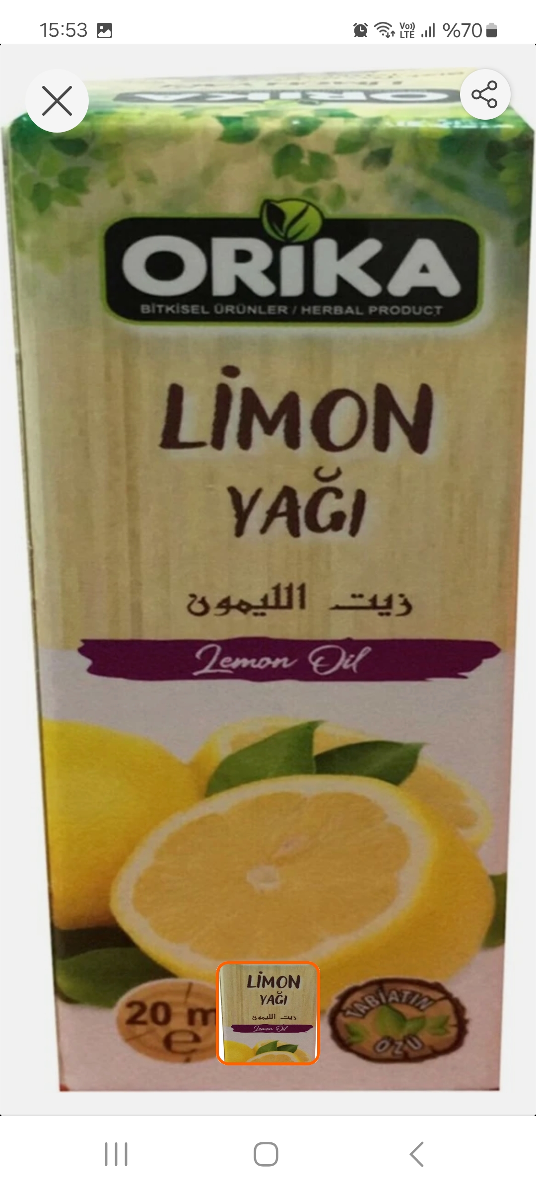 LİMON YAĞI