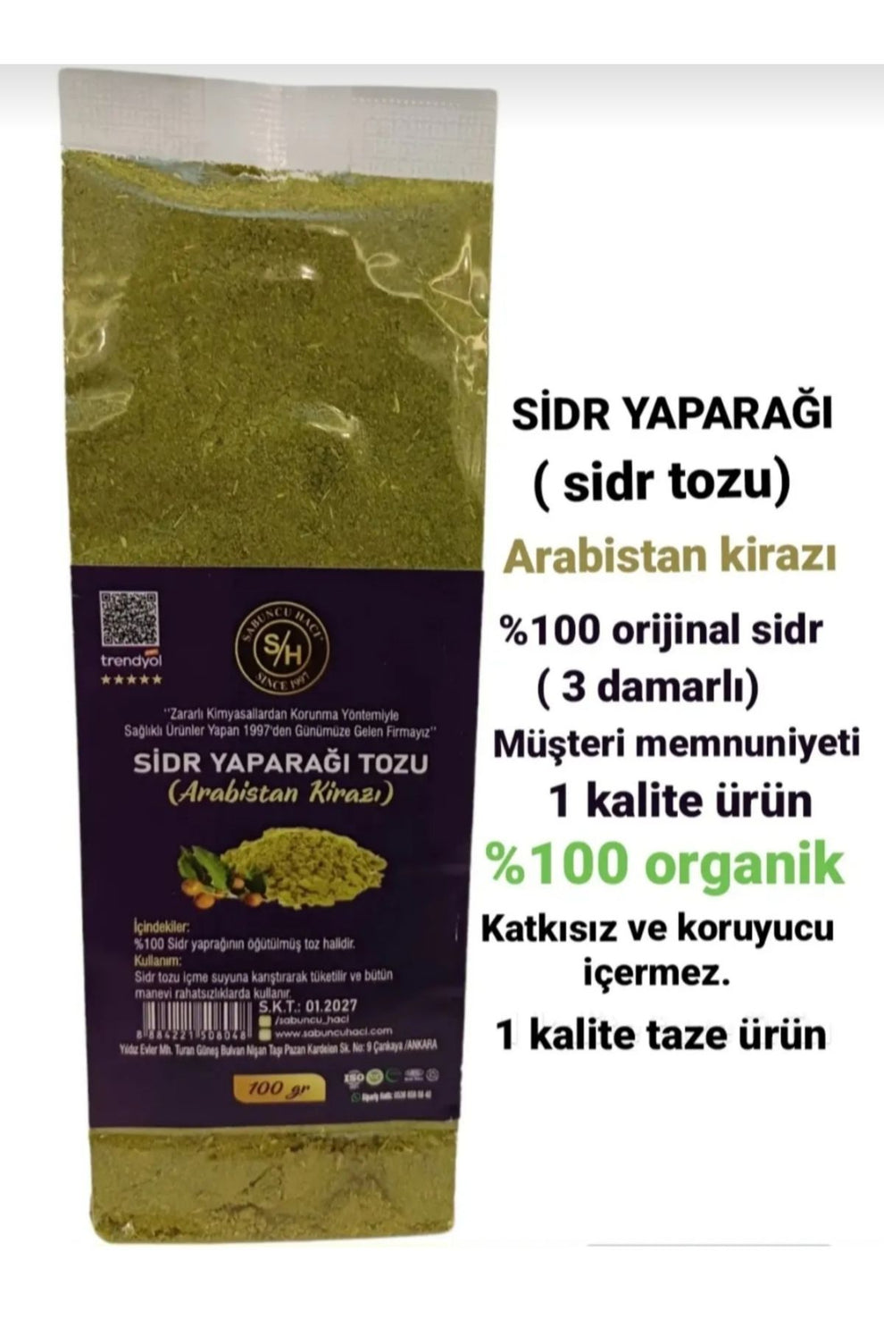 SİDR TOZU